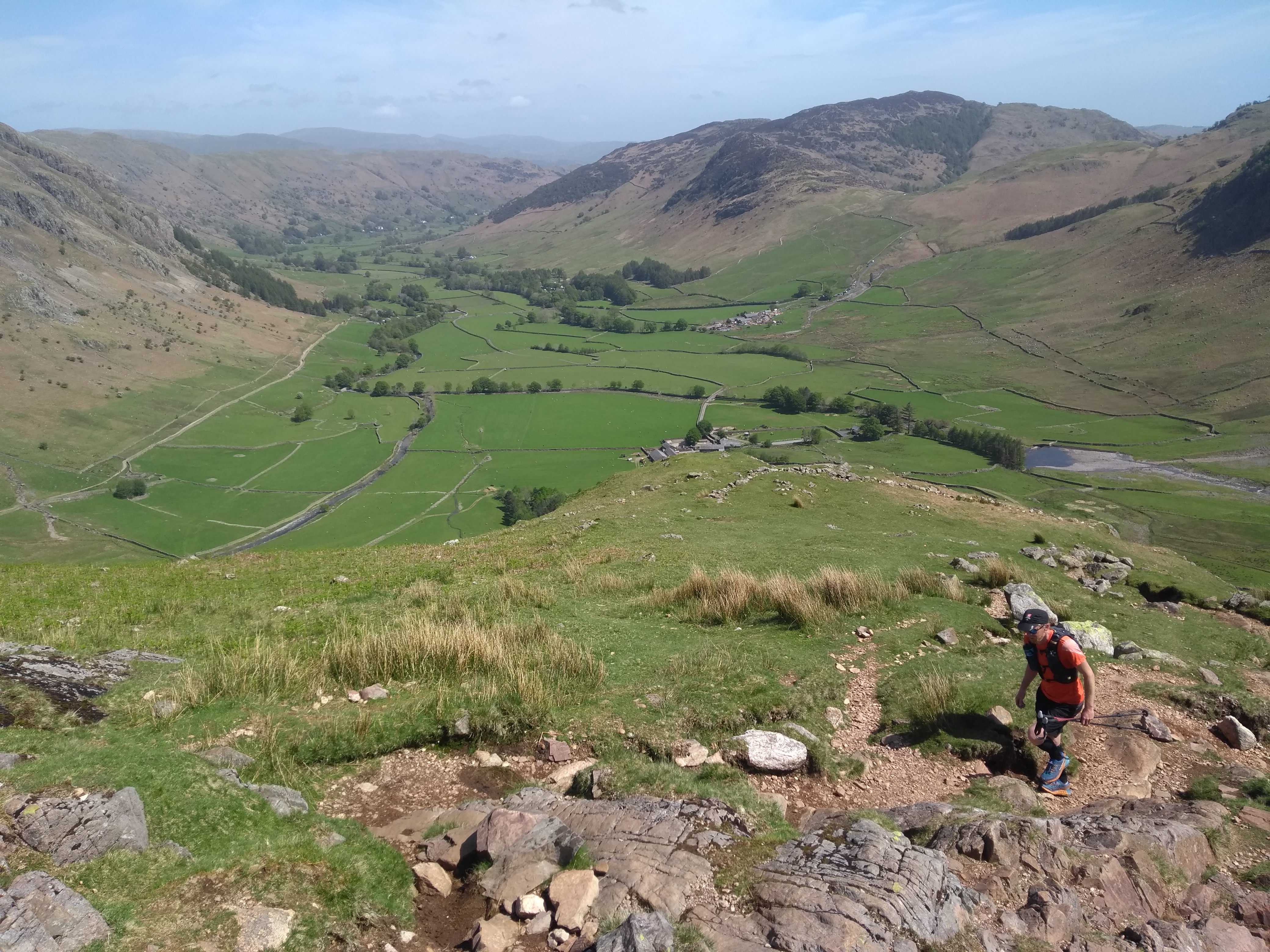 Peak District/Sheffield hill-walking club on Langdale fell
