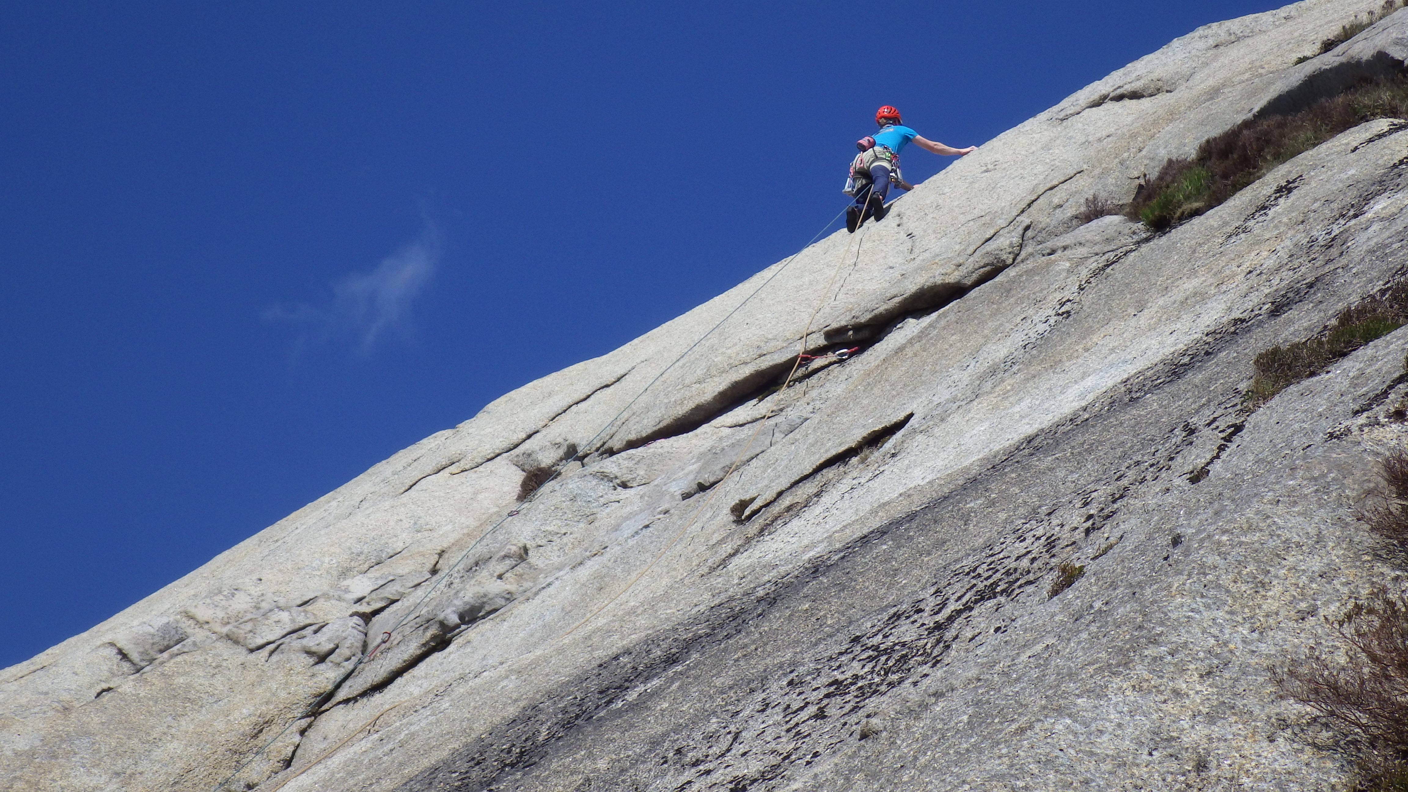 Peak District/Sheffield climbing club on Arran