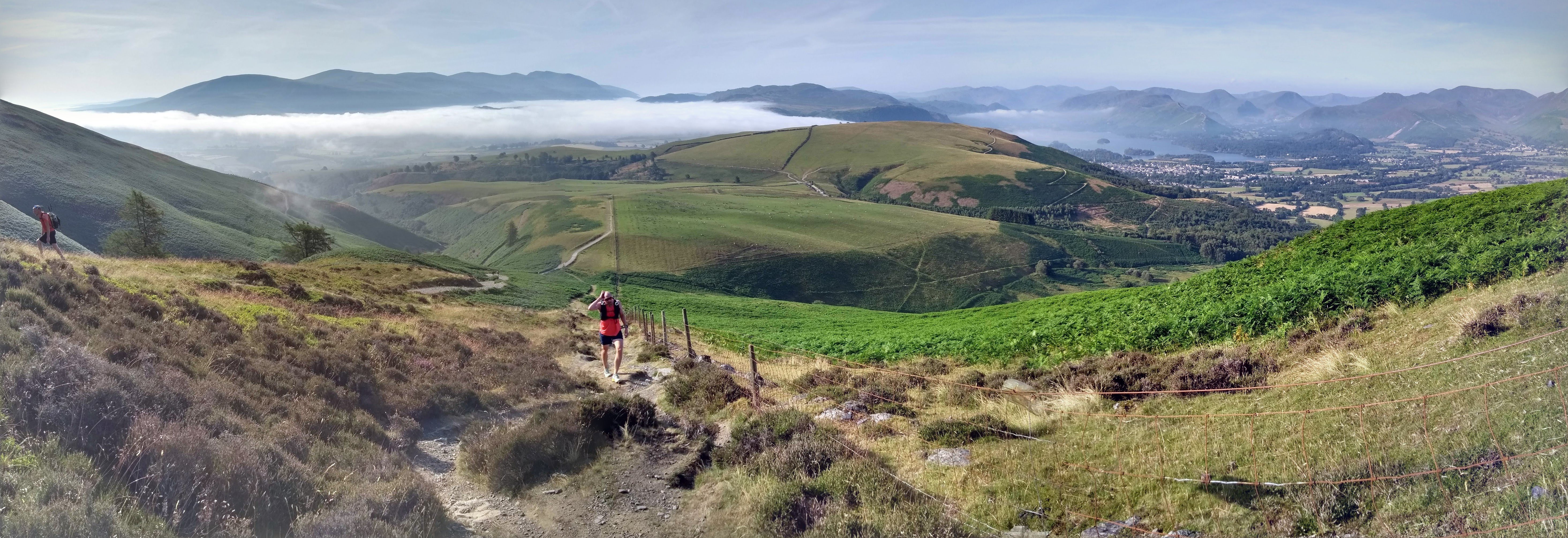 Peak District/Sheffield hill-walking club on Bob Graham Round