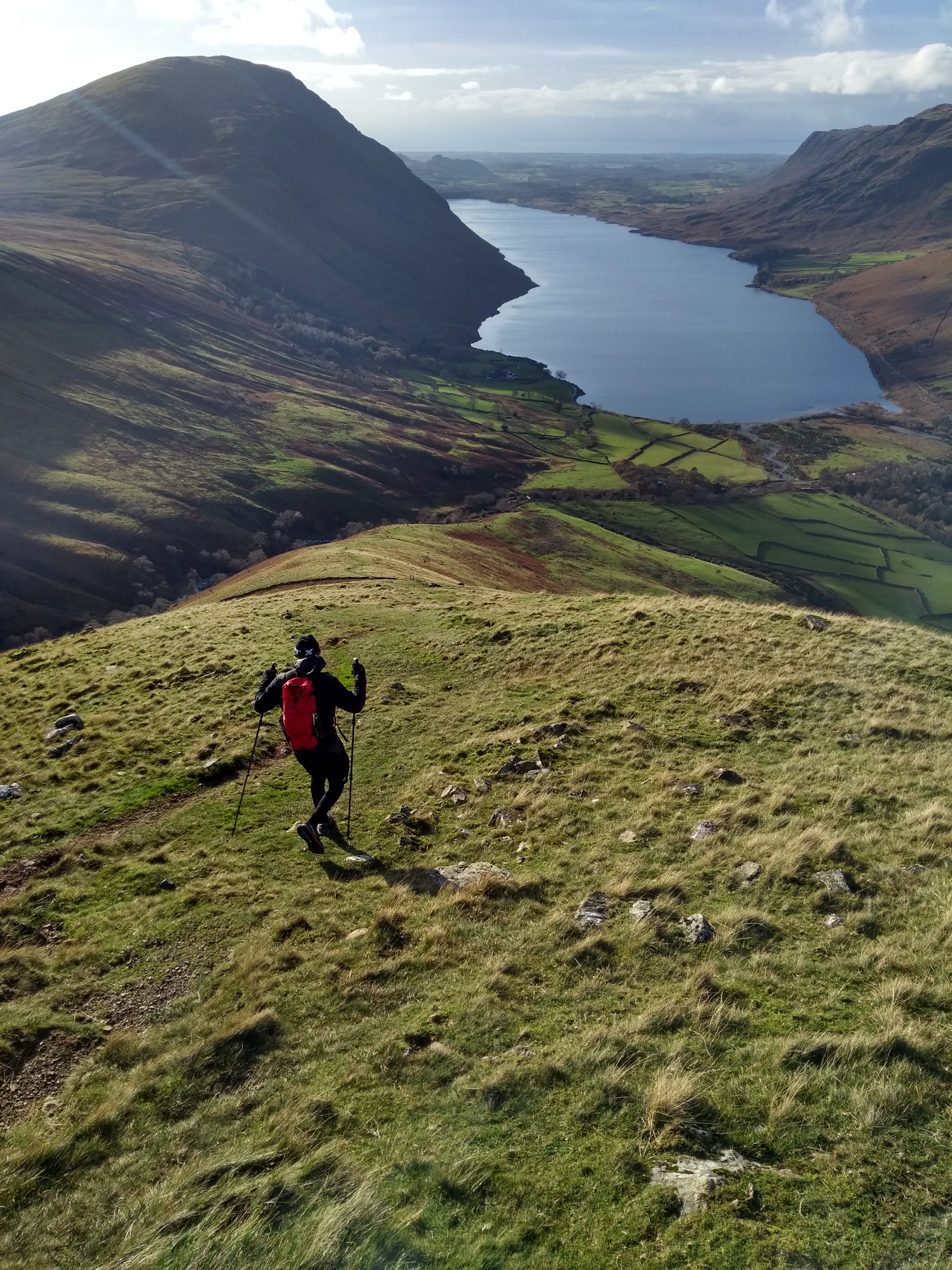 Peak District/Sheffield hill-walking club on Lingmell, Wasdale